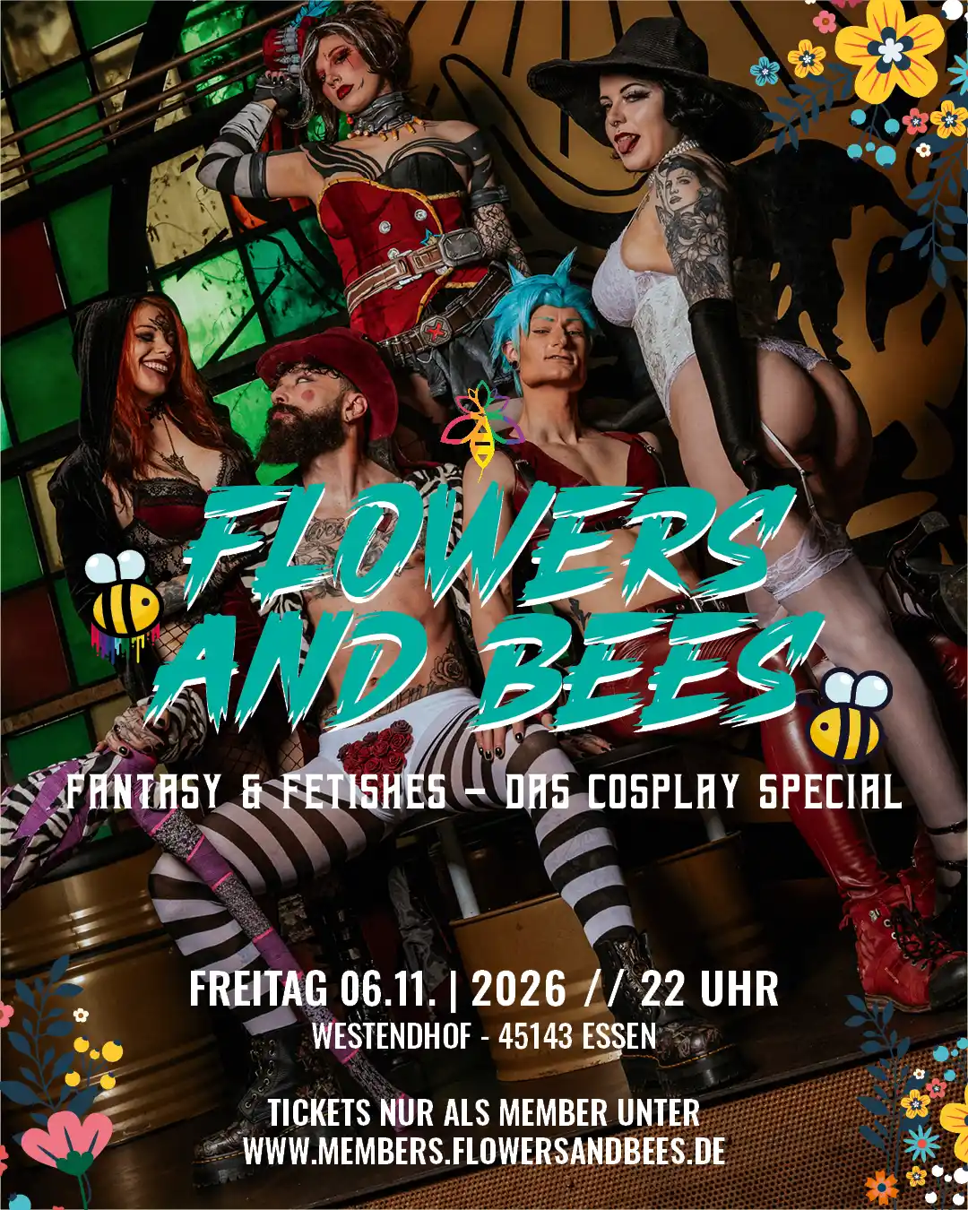 Flowers & Bees  - Fantasies and Fetishes: The cosplay special