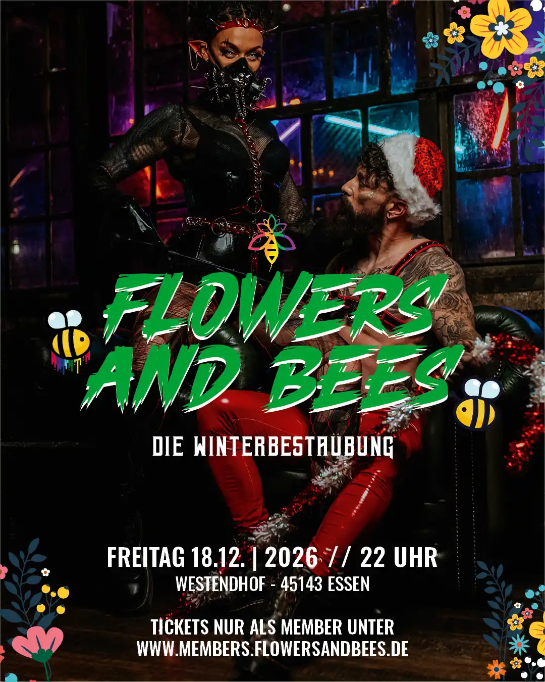 Flowers & Bees  - Die Winterbestäubung