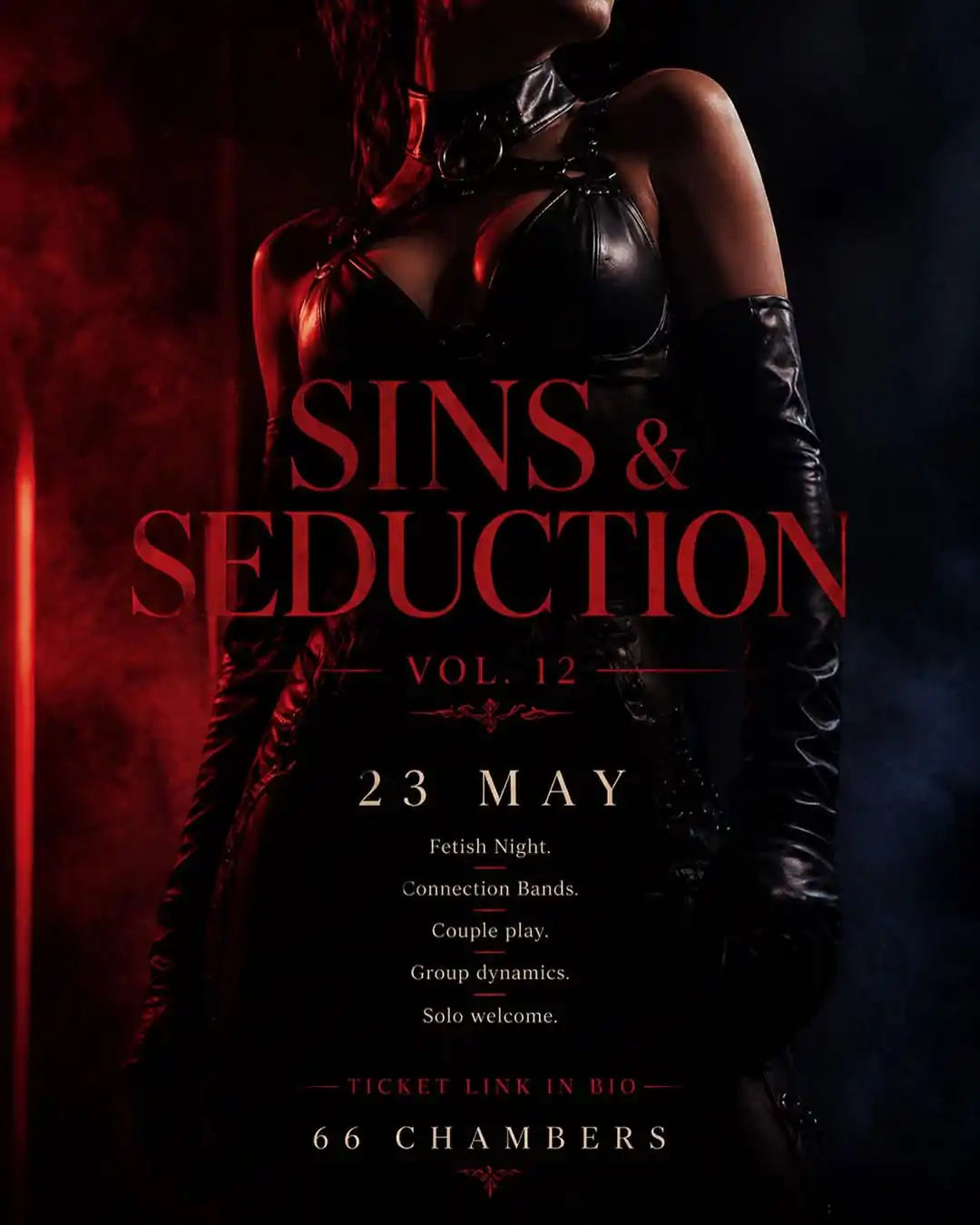 Sins & Seduction Vol. 12 — Midnight Glam at 66 CHAMBERS
